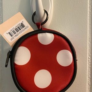 Lug Crimson Large Dot coin pouch